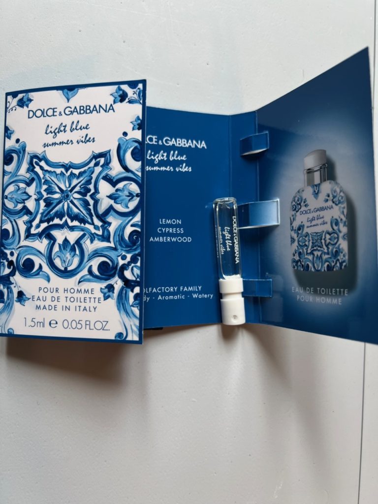 Light Blue Pour Homme Summer Vibes by D&G